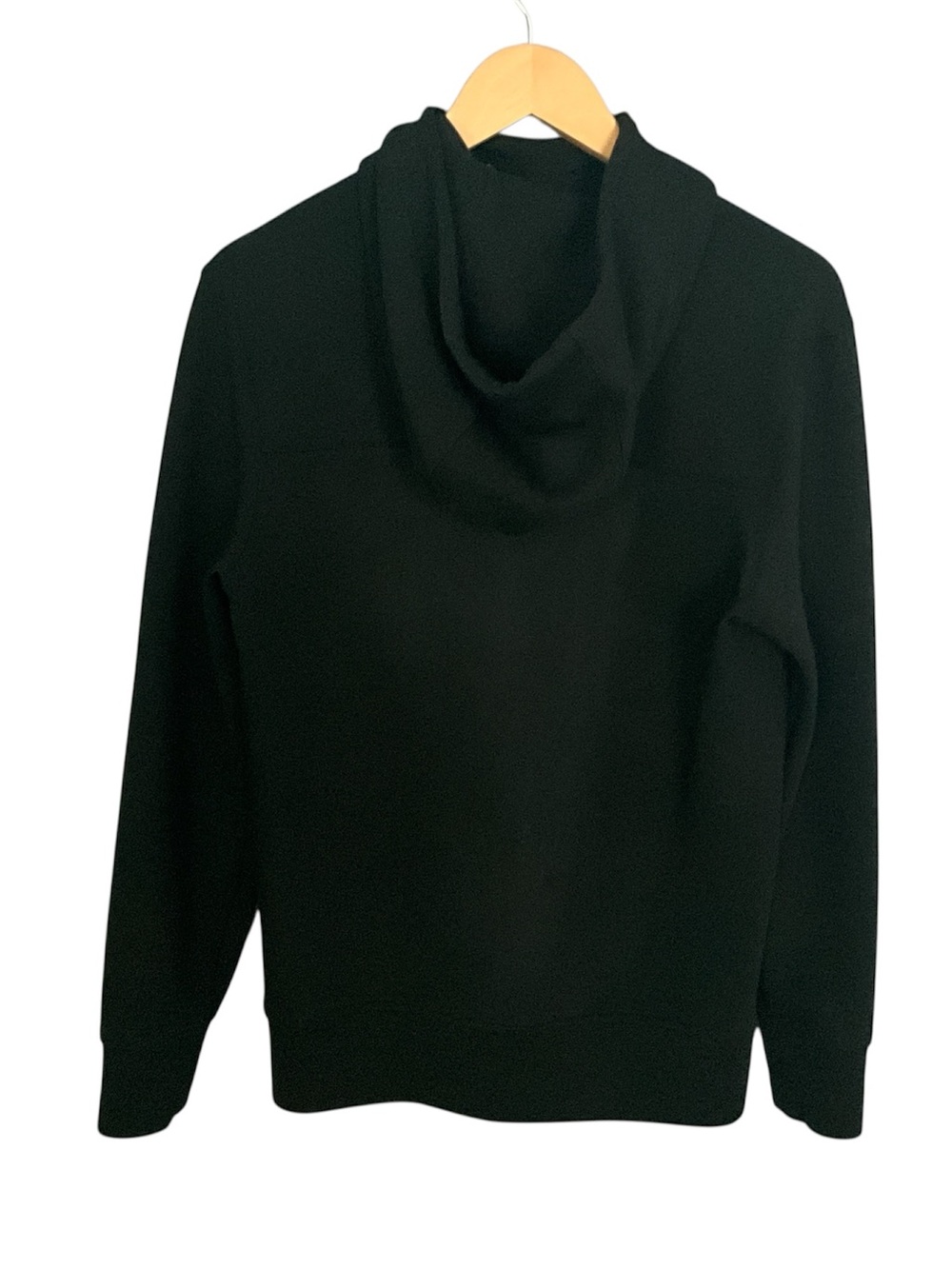 American Eagle Outfitters Black Pullover Hoodie with Subtle Logo - Picture 2 of 4